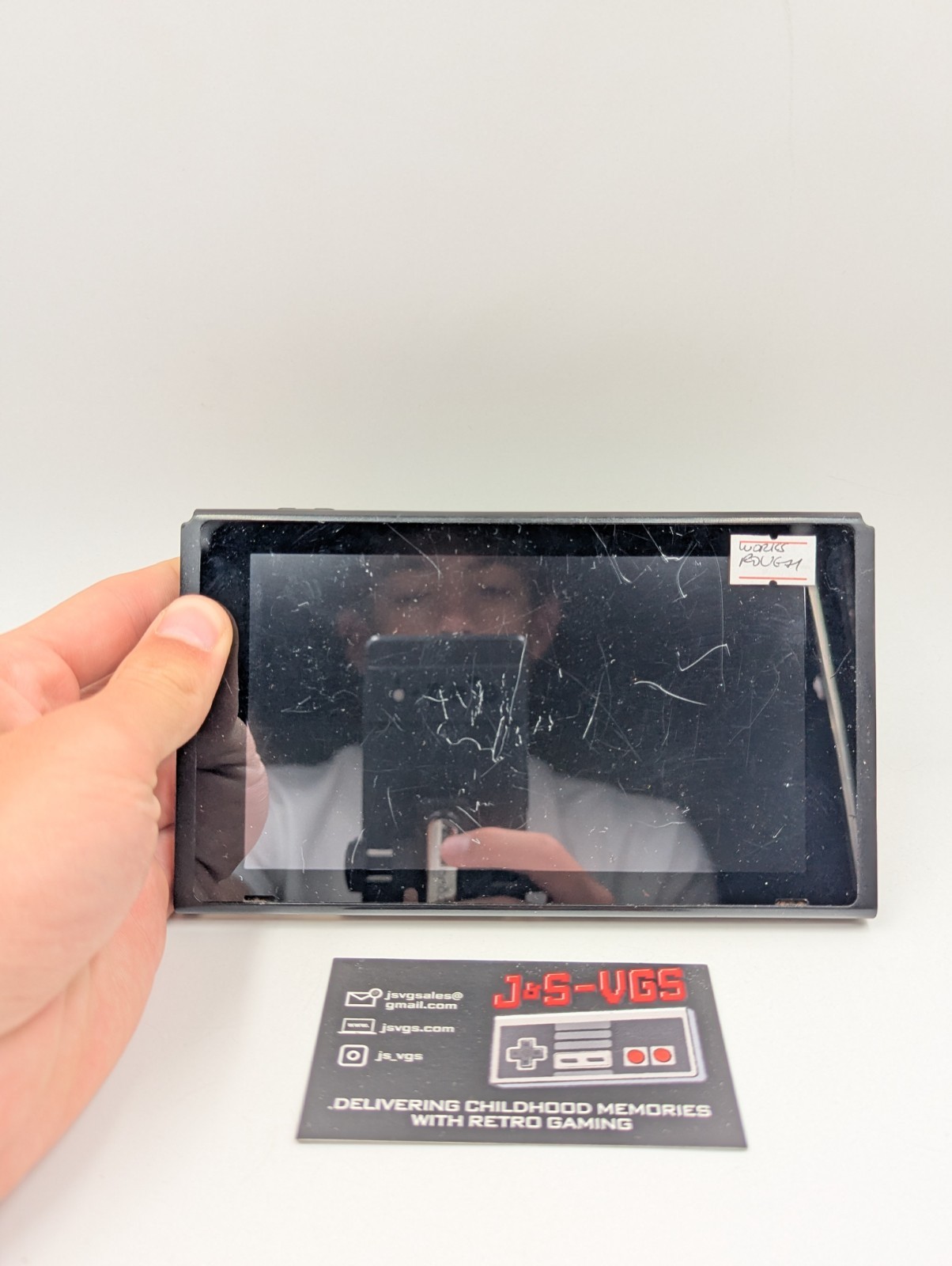 Nintendo Switch Tablet Only Original Model Rough Shape Tested Working