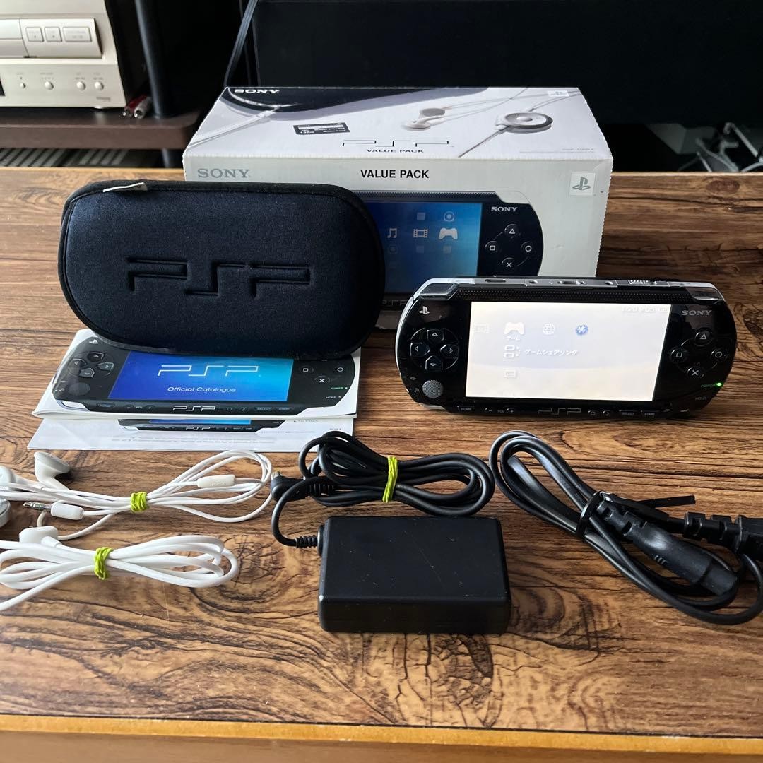 PSP Rarely Used Sony Psp-1000K Japan