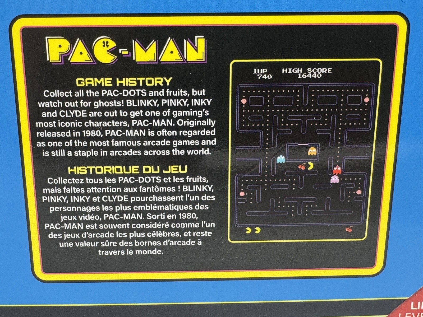 My Arcade Pac-Man Micro Player Pro 6.75″ Mini Arcade Machine Portable Video Game