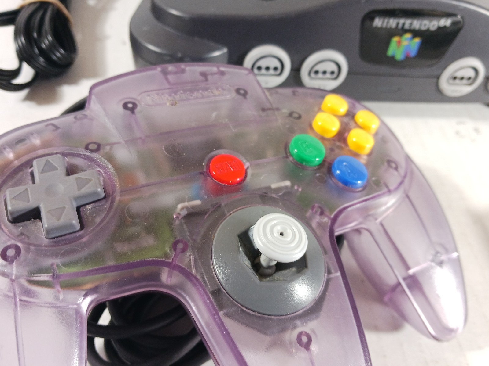 N64 Console Bundle Nintendo 64 Original Set Super Mario 64 Tight Stick Starter