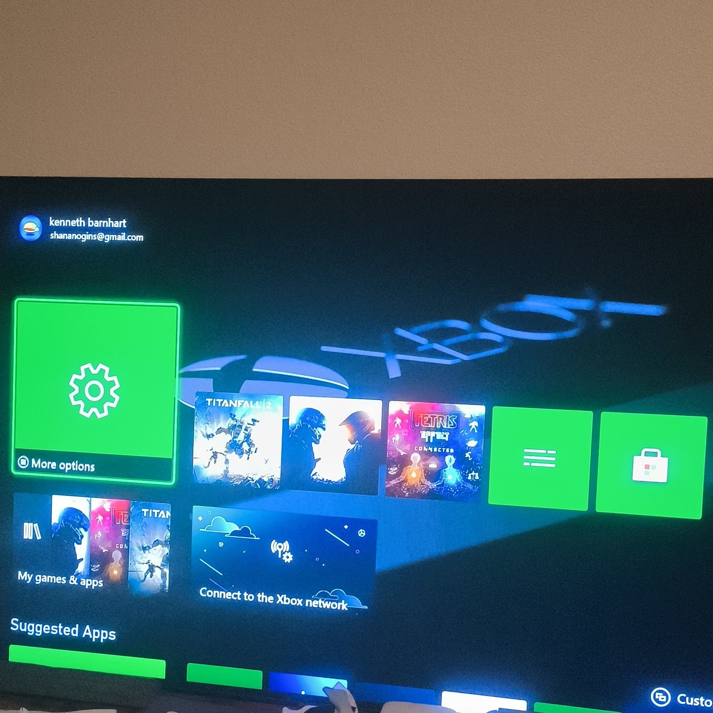 Microsoft Xbox One 500GB Black Console w/ Blue Controller + Halo Disc