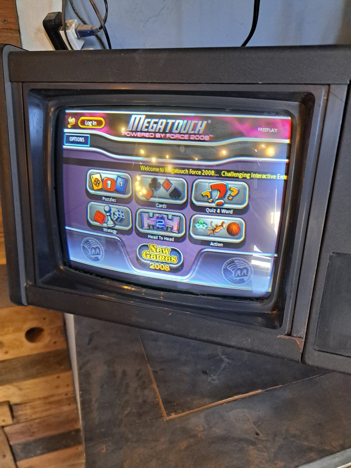 Megatouch Force Gaming Console