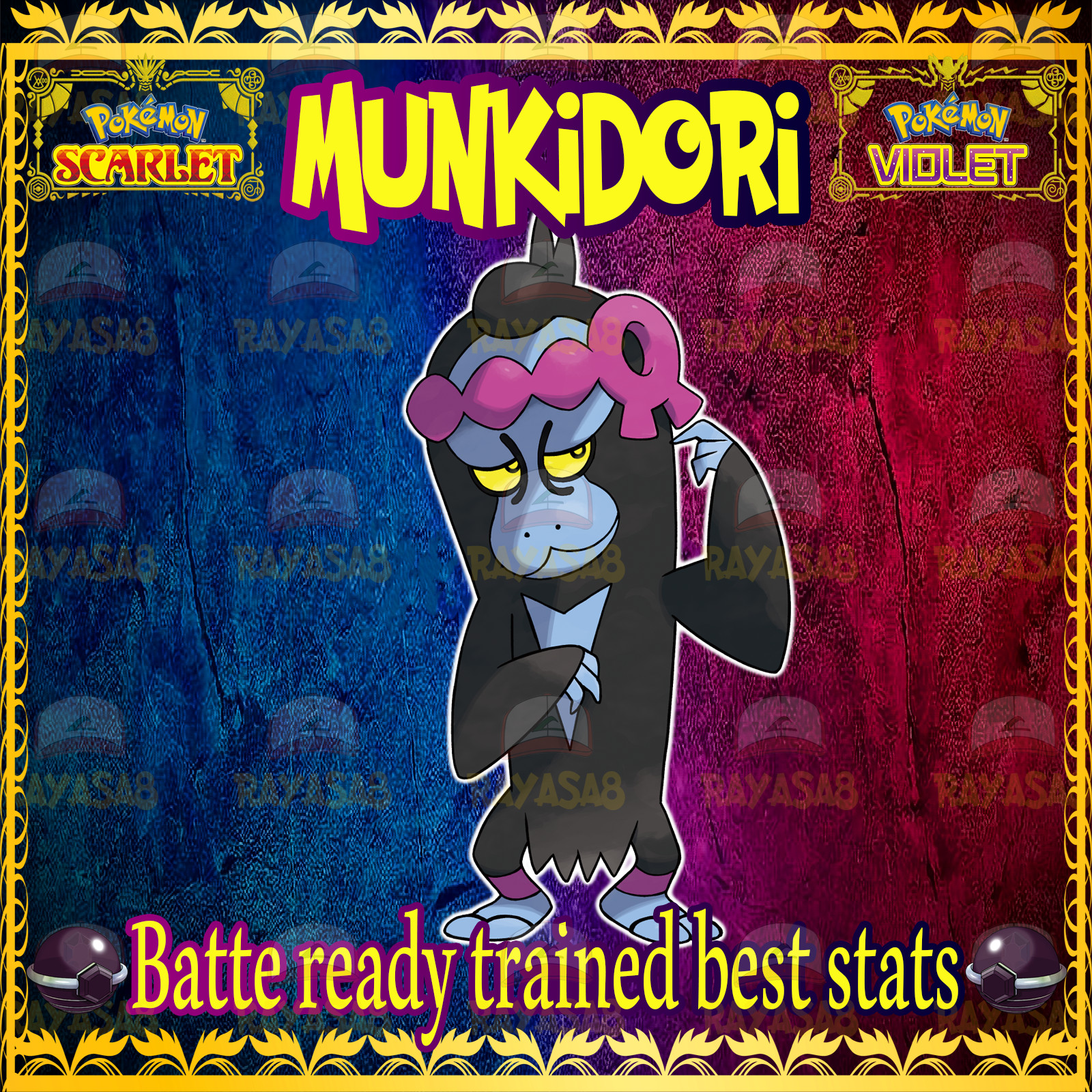 ?Munkidori Best Stats Pokemon Scarlet and Violet Home?