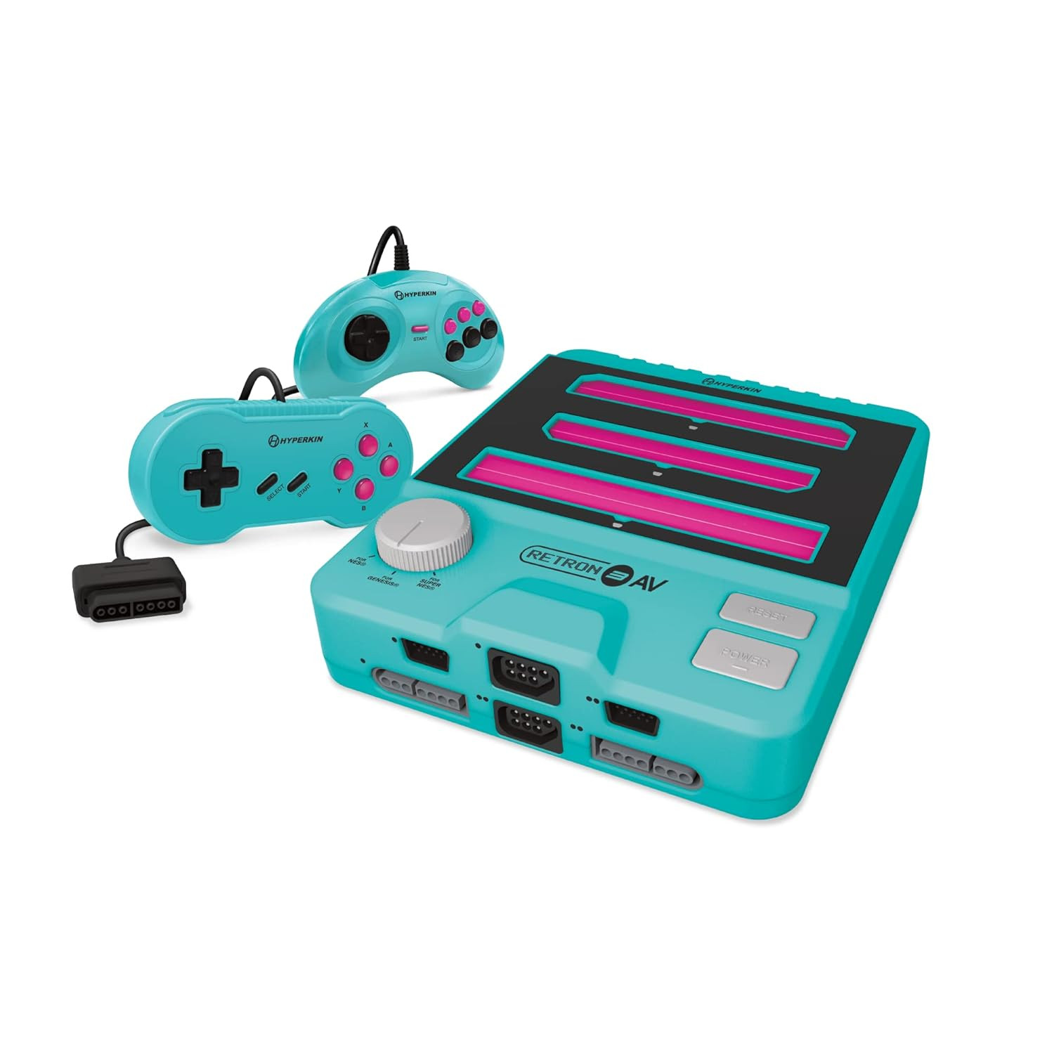 – Retron 3 (3-In-1) AV Gaming Console Console System with Controllers for Ninten