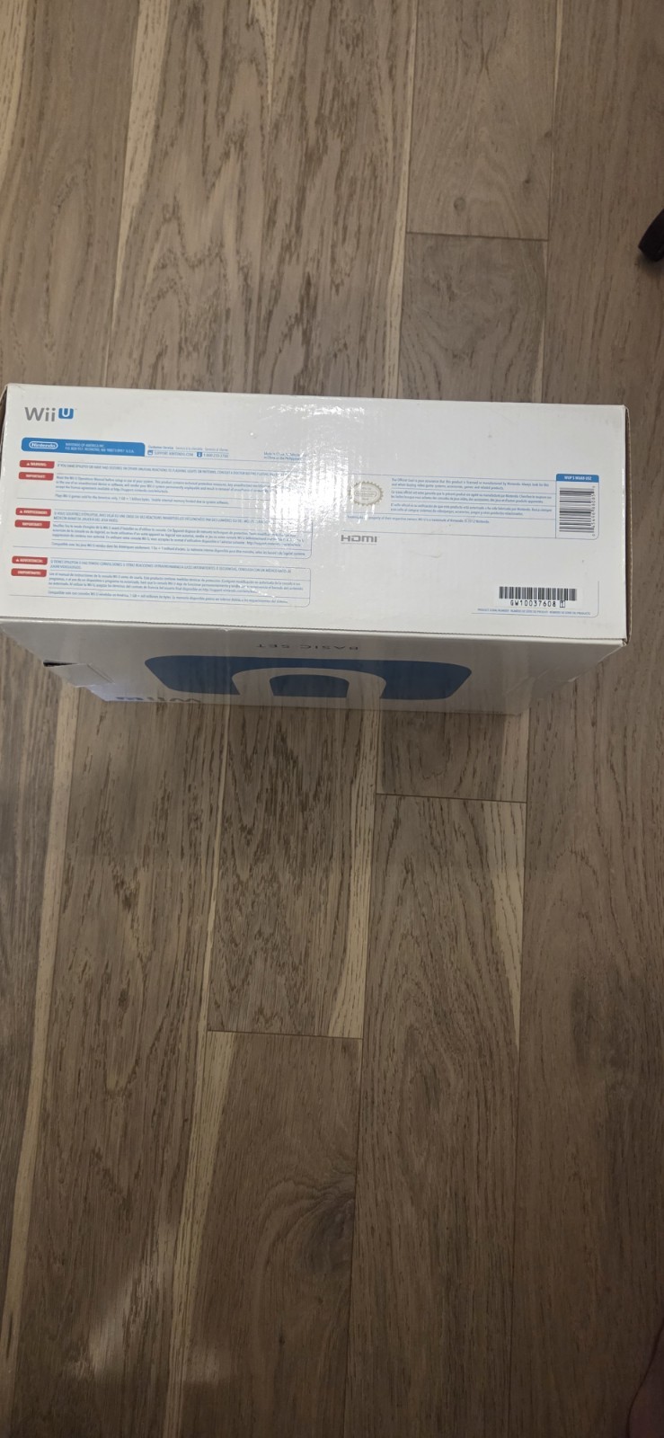 Nintendo Wii U console CIB 8gb White
