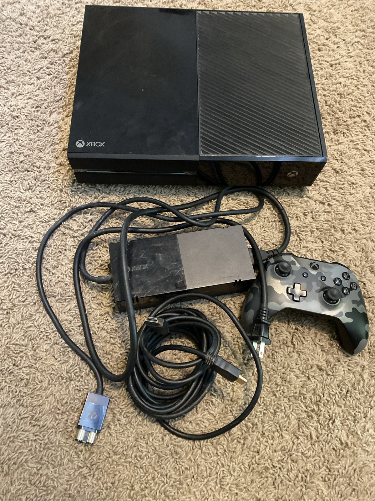 Microsoft Xbox One 365GB Console W/ Controller Tested Working