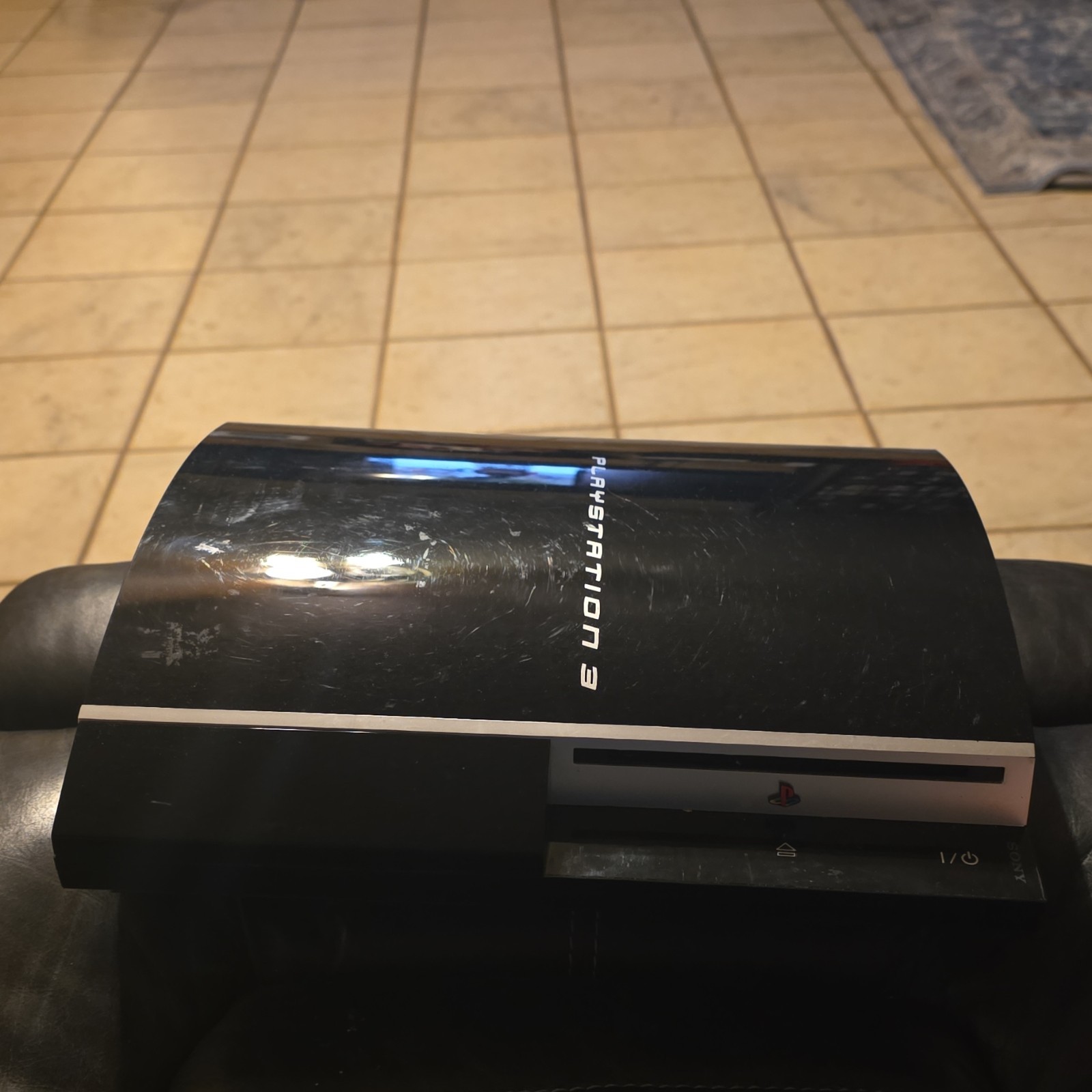 Sony PlayStation 3 PS3 Black Home Console Wi-Fi HDMI Ethernet USB-A parts/repair