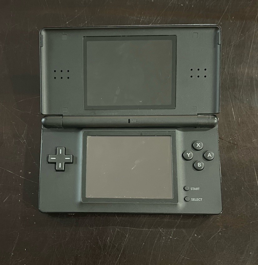 Onyx Nintendo DS Lite Handheld Black Tested & Working USG-001