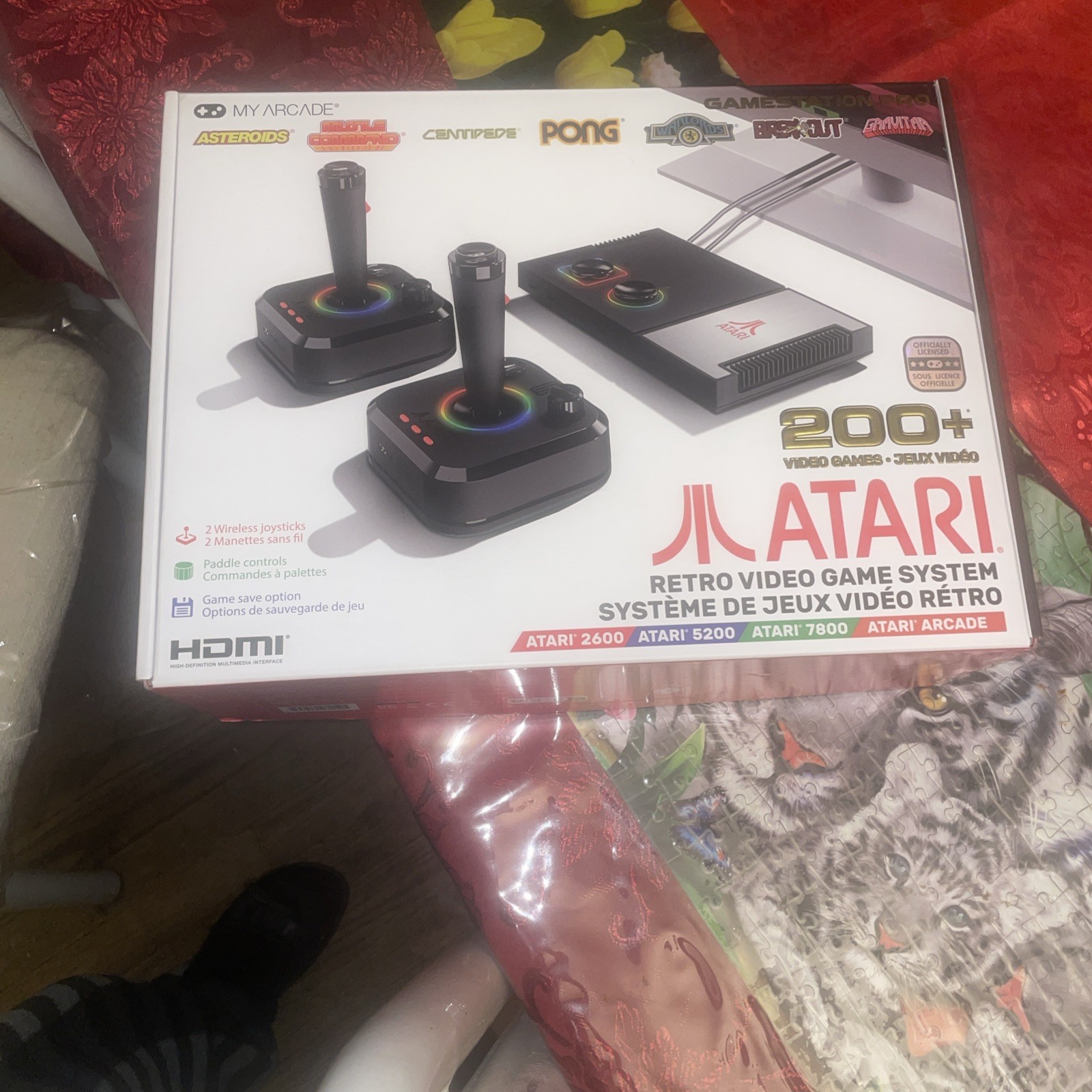 My Arcade Atari Gamestation Pro Console 200 Games 2 Joysticks LOW