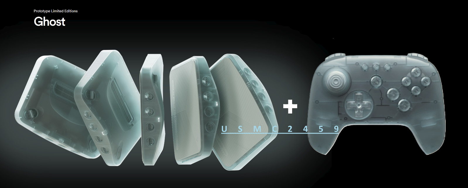 Analogue 3D – PROTOTYPE ?GHOST? LIMITED Console -W/ MATCHING CONTROLLER