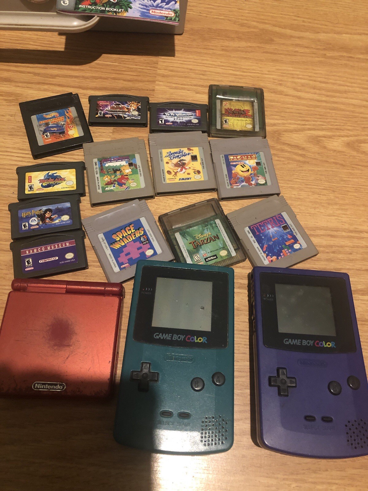 Nintendo Game Boy Color Handheld Game Console – Lot