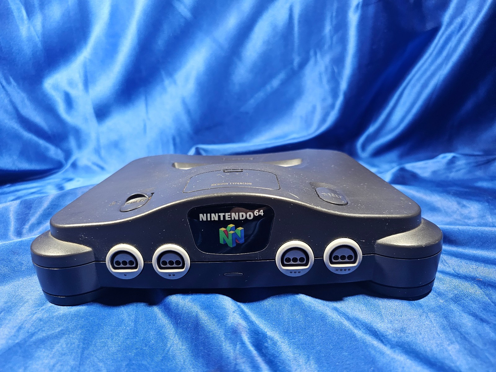 Nintendo 64 Console Black With OEM Power Supply & AV Cable
