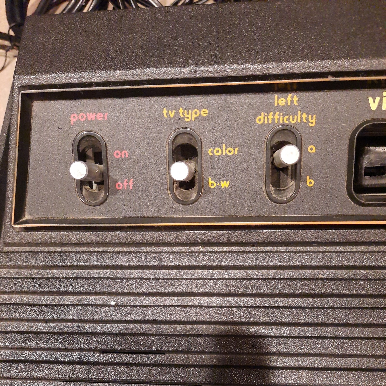Atari CX2600A Video Computer System Console With Controllers Very Clean