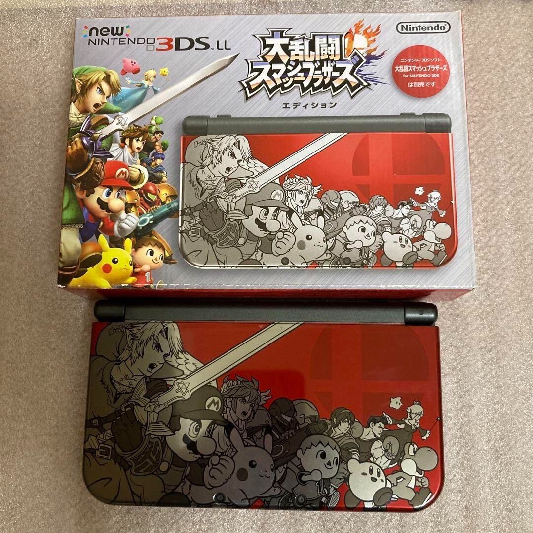 New Nintendo 3DS LL Super Smash Bros. Edition Operation Confirmed No Software