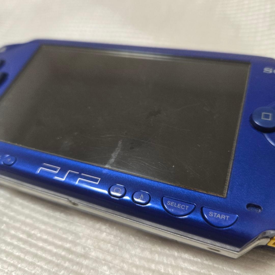 Sony PSP-1000 Vivid Blue Console Tested Working Region Free