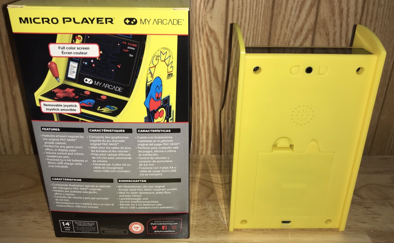 PAC MAN MY ARCADE Micro Player Arcade Game Complete in Box Light Use 2018 NICE!