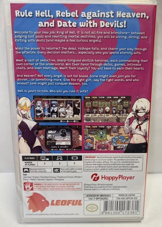 Date with Devils (Multi-Language) Switch Brand New Game Special [2025]