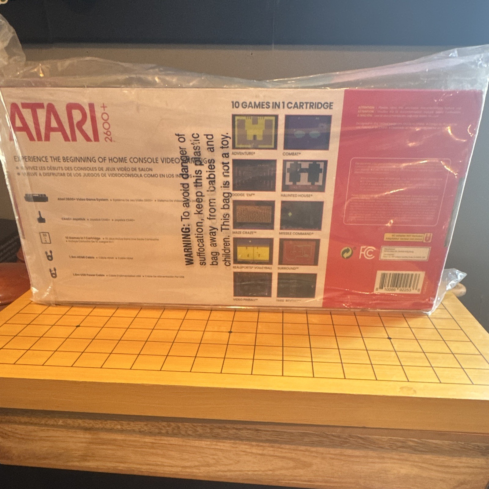 NEW Factory Sealed Atari 2600+ Console with HDMI + 10 in 1 Game Cart + Joystick