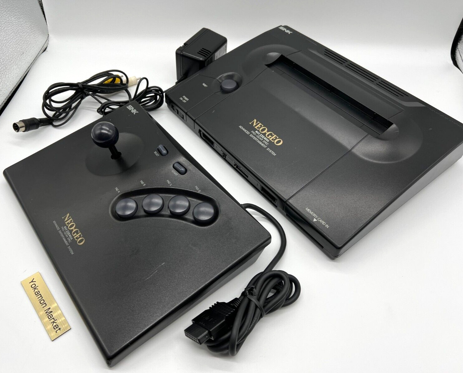 SNK NEO GEO AES Console System and controller Boxed Tested Used in Stock