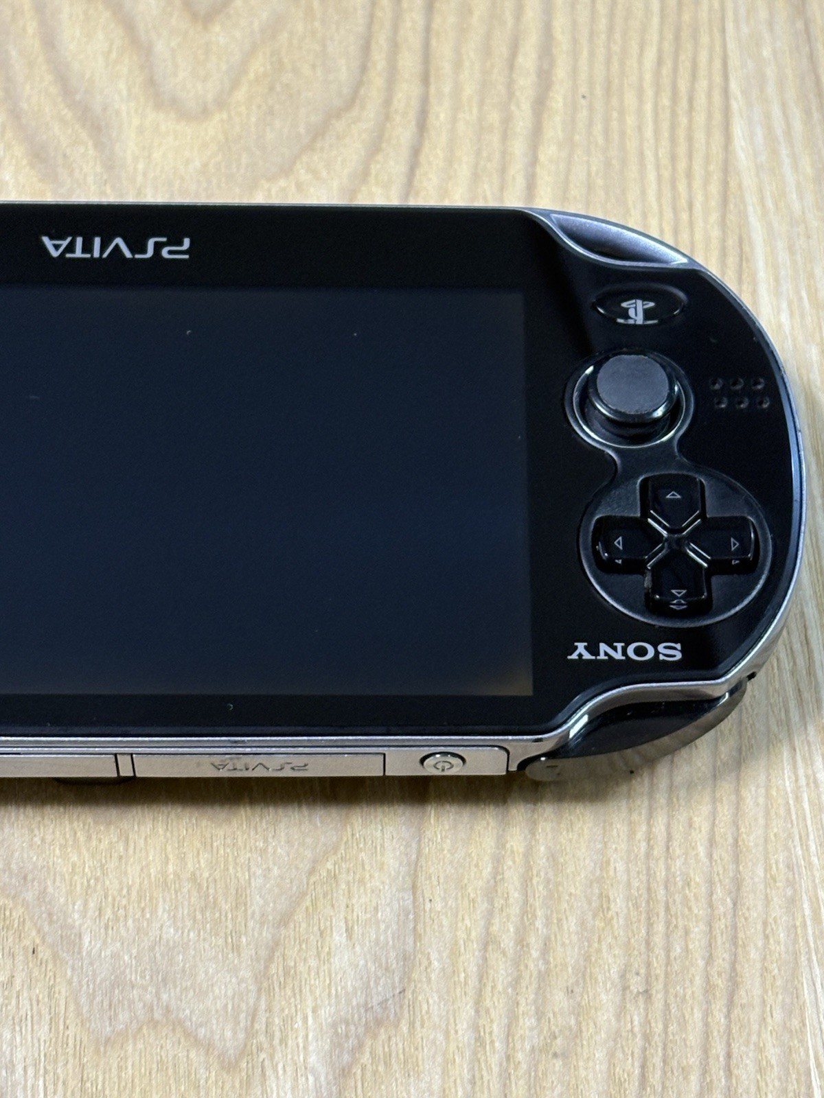 Sony PS Vita PCH-1000 Crystal Black Console 8GB Memory Card Tested Working Japan