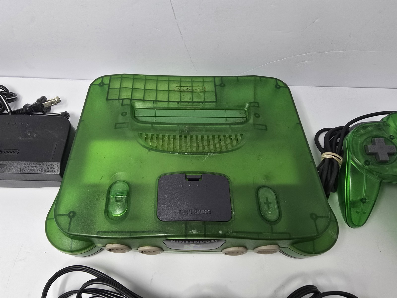 Nintendo 64 Console Jungle Green – Tested And Working