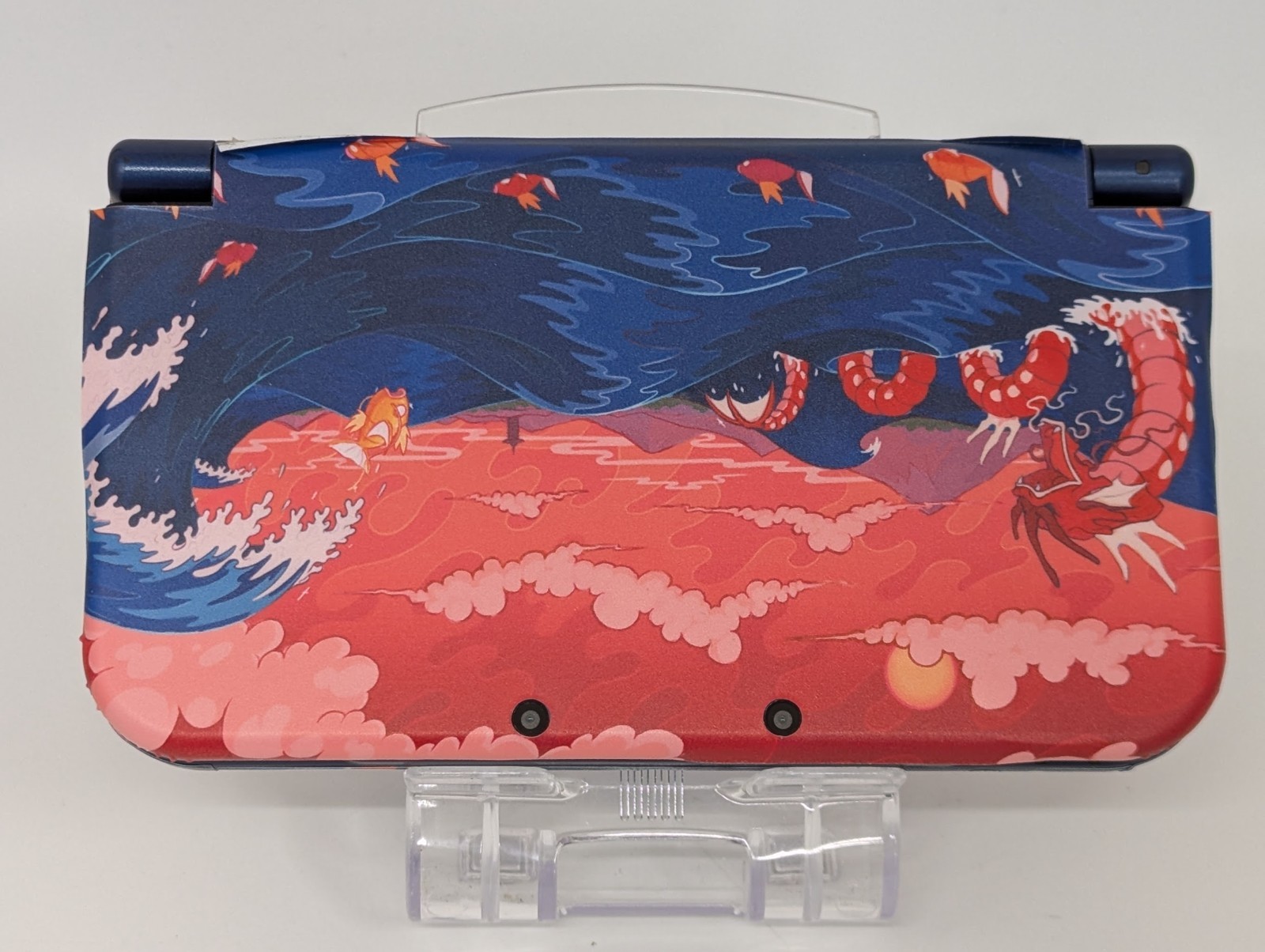 B6500 Nintendo new 3DS LL XL console Metallic Blue w/box manual fx