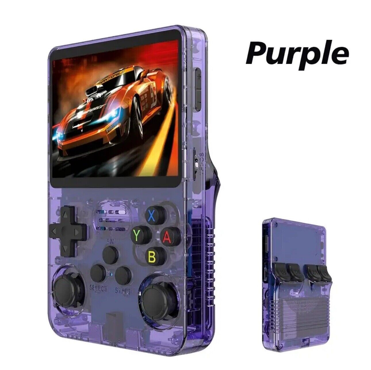 R36S Handheld Video Game Console Linux System 3.5 Inch IPS Screen 128GB