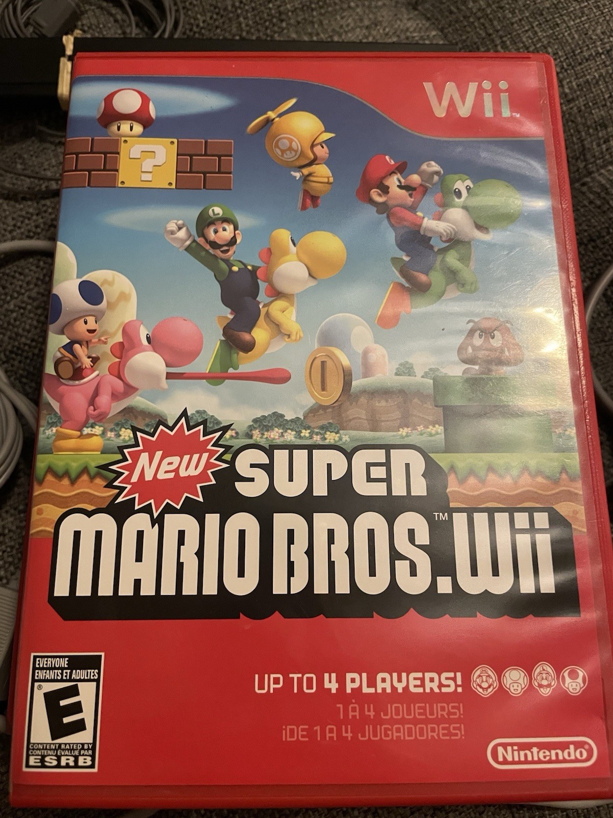 Nintendo Wii Mini 8GB Red Replacement Console With Super Mario Bros!