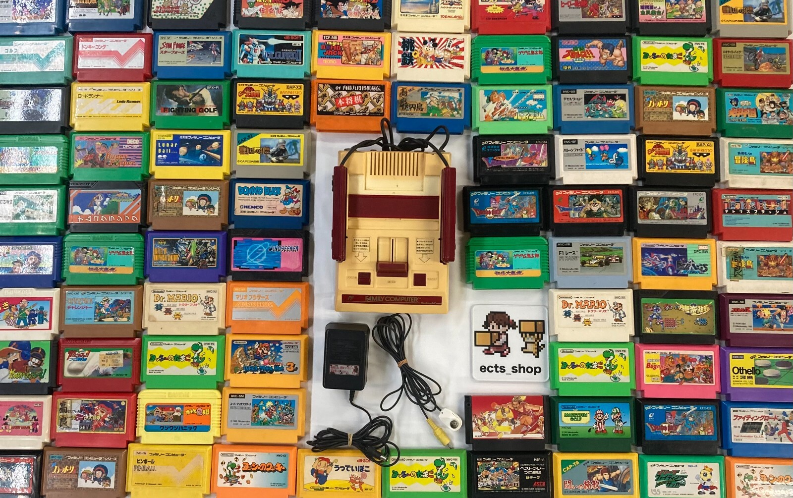 Famicom Console random software SET HVC-001 Nintendo Main unit unmodified Games