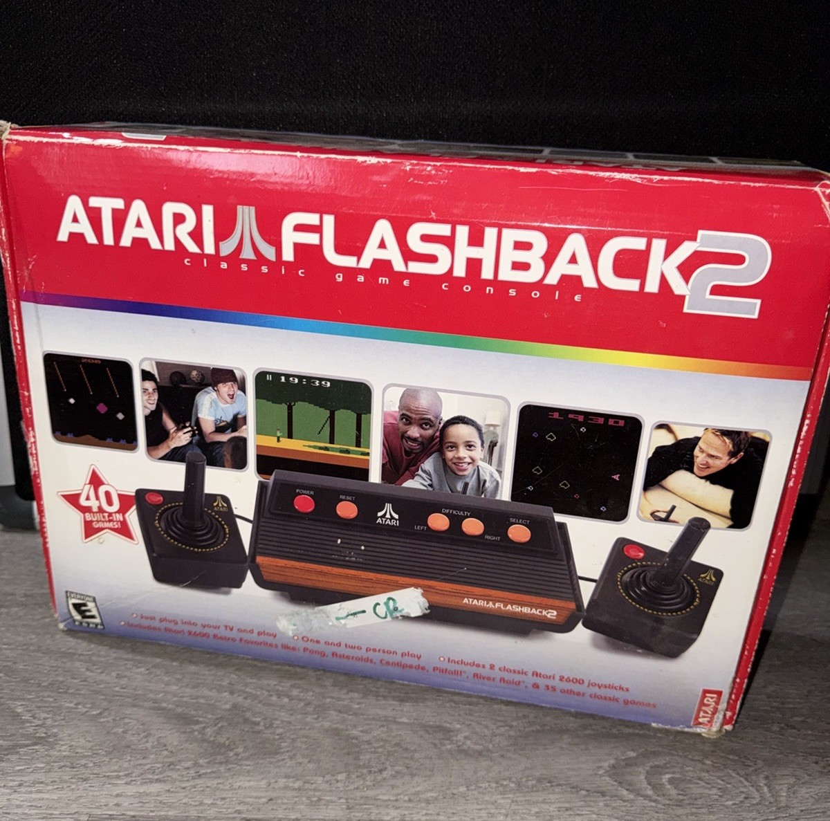 Atari Flashback 2 Classic Game Console New Factory Sealed 40 Built-in Games