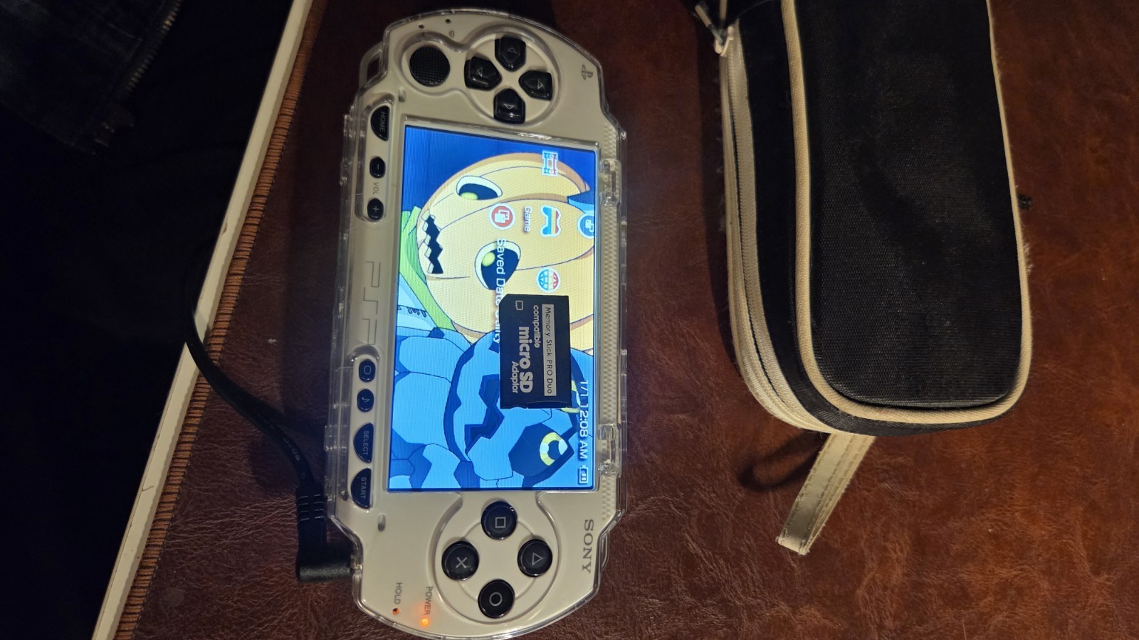 Sony PSP-1000 Pearl White (IPS )
