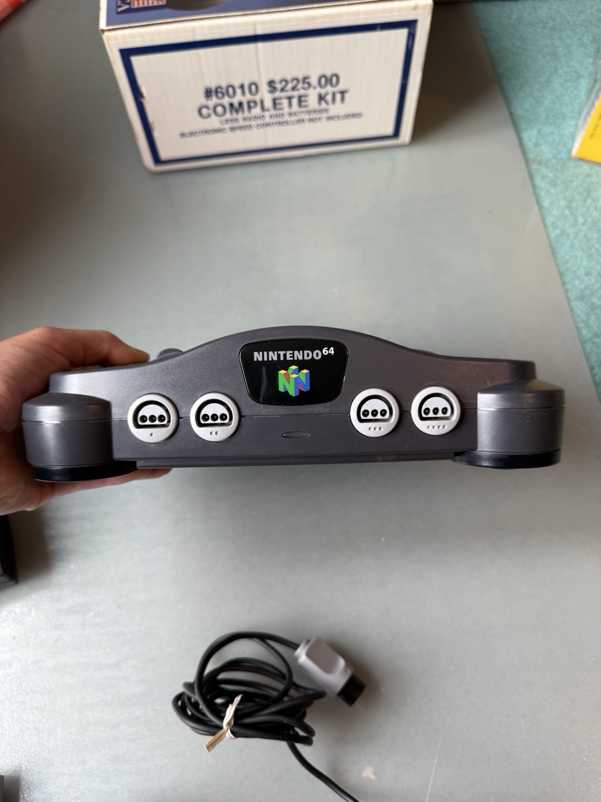 Nintendo 64 (N64) Console Player’s Starter Bundle – OEM Gray Controller, Memory