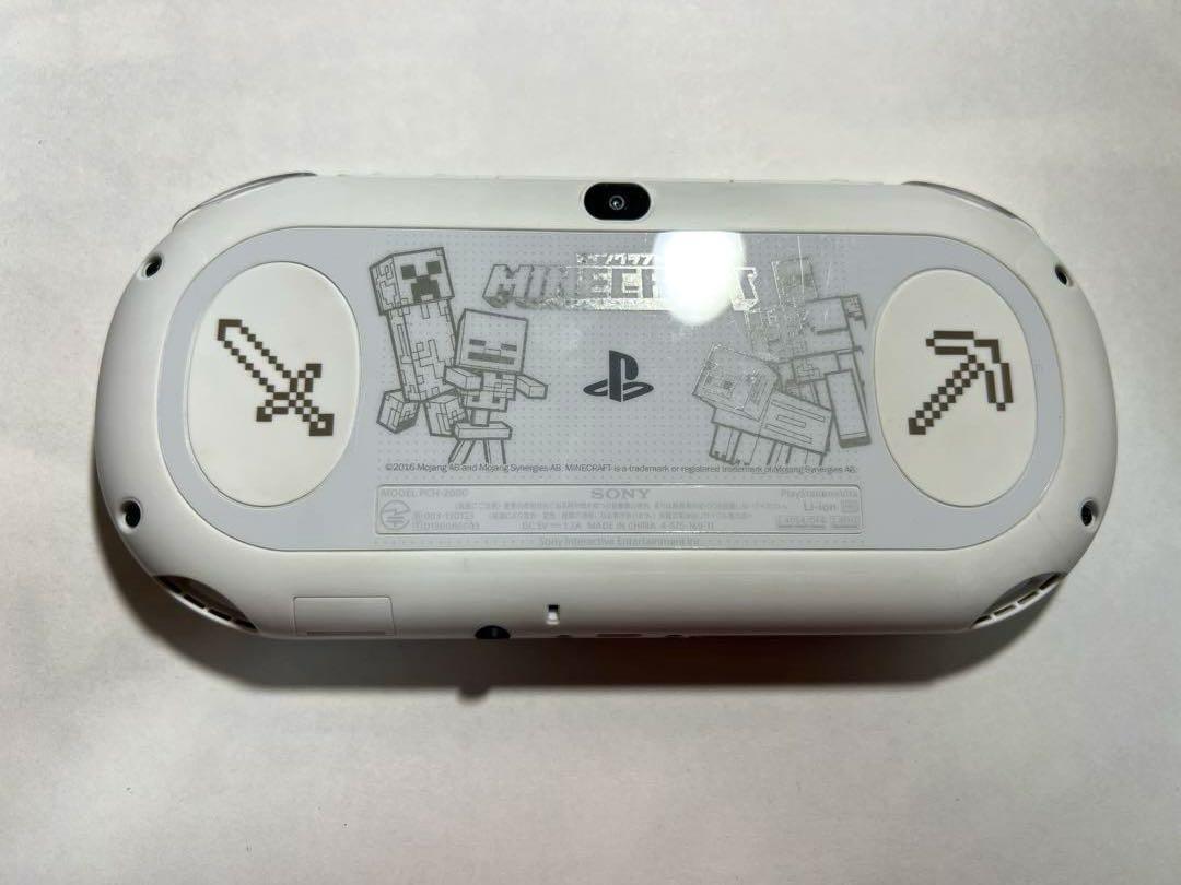 SONY PS Vita PCH-2000 Slim Minecraft Special Edition Console from japan USED