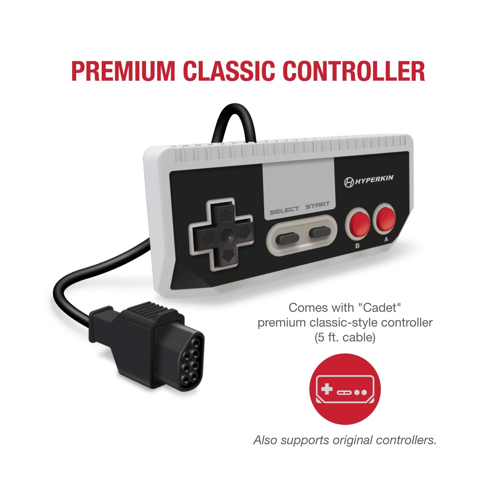 Hyperkin RetroN 1 AV Gaming Console for NES (Gray) – Hyper Beach