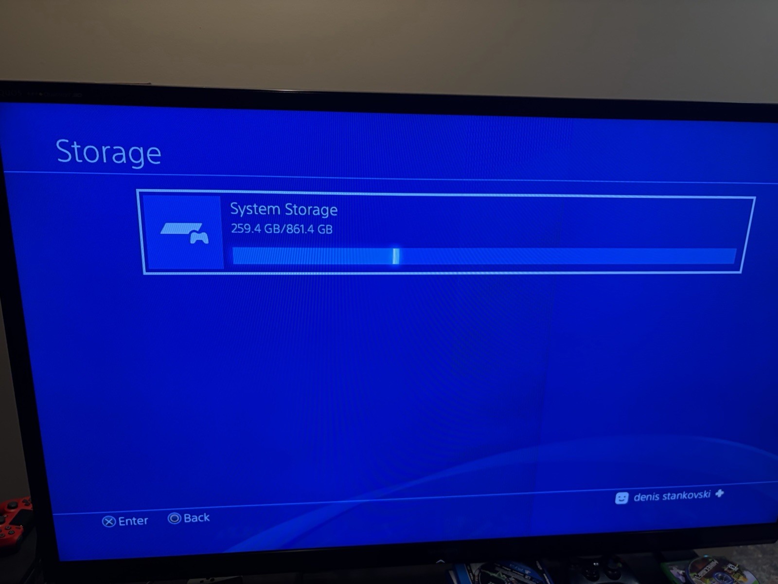 Sony PlayStation 4 Pro 1TB Game Console CUH-7215B W/ Controller & Cords TESTED