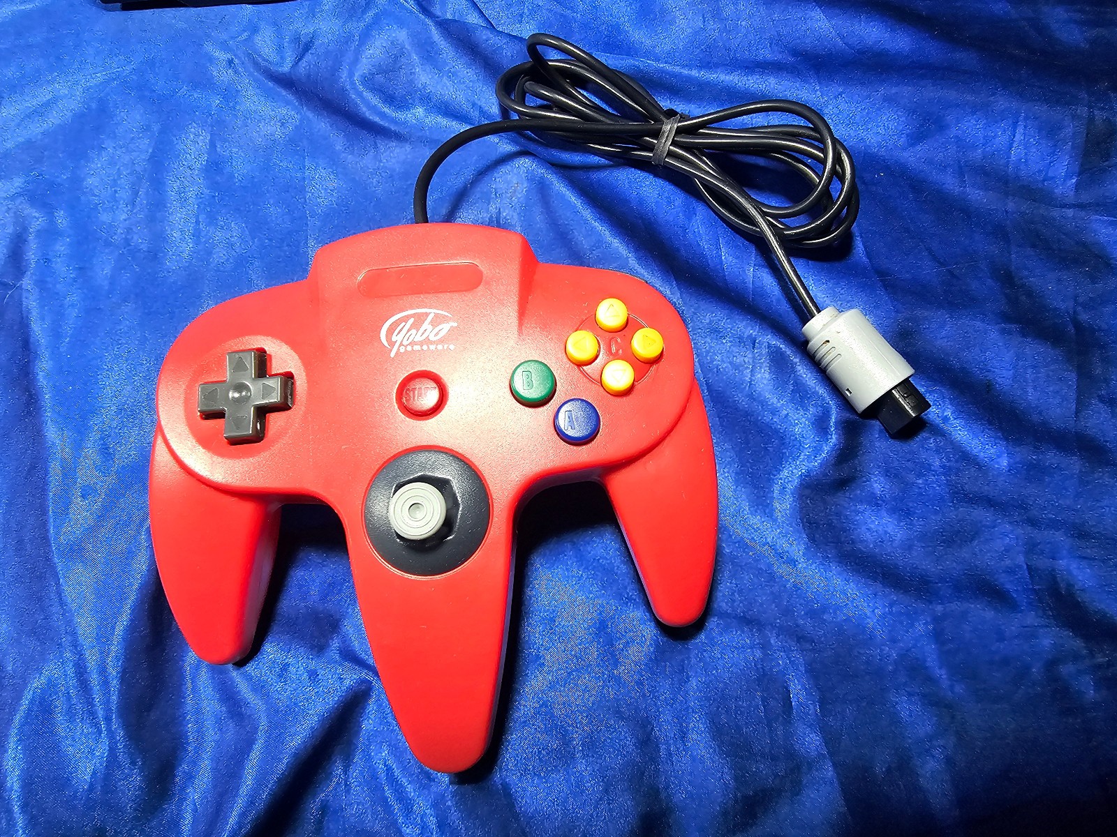 Nintendo 64 Console Black With OEM Power Supply & AV Cable