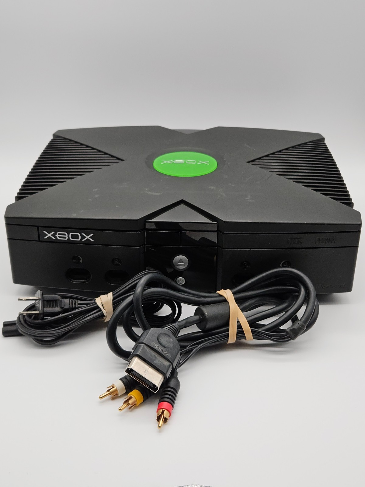 Microsoft OG Xbox Console + Cables – Serviced, Cleaned, Tested & Working